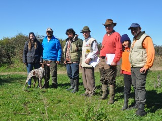 Foto en el campo con Nord de itihue después del rapport